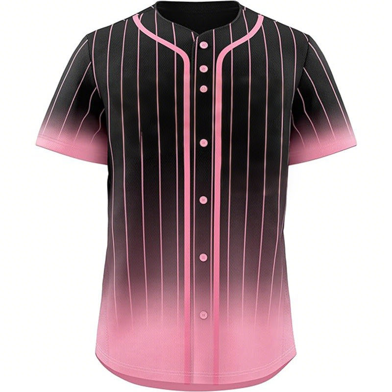 Unisex Vintage Stitched Breathable Outdoor Baseball Jersey