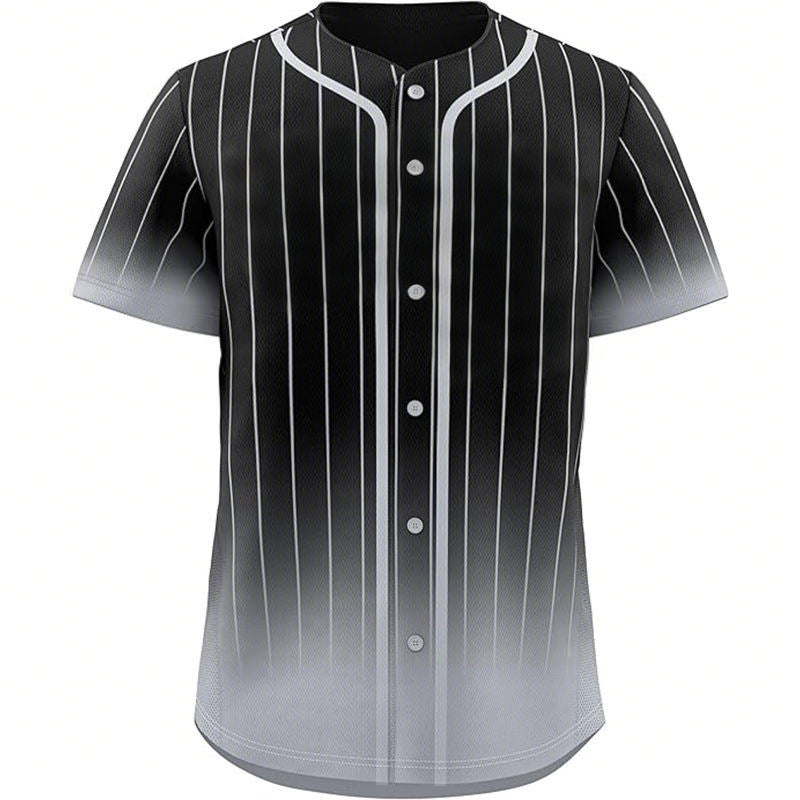 Unisex Vintage Stitched Breathable Outdoor Baseball Jersey