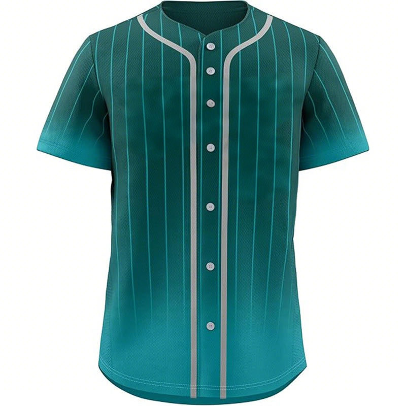 Unisex Vintage Stitched Breathable Outdoor Baseball Jersey